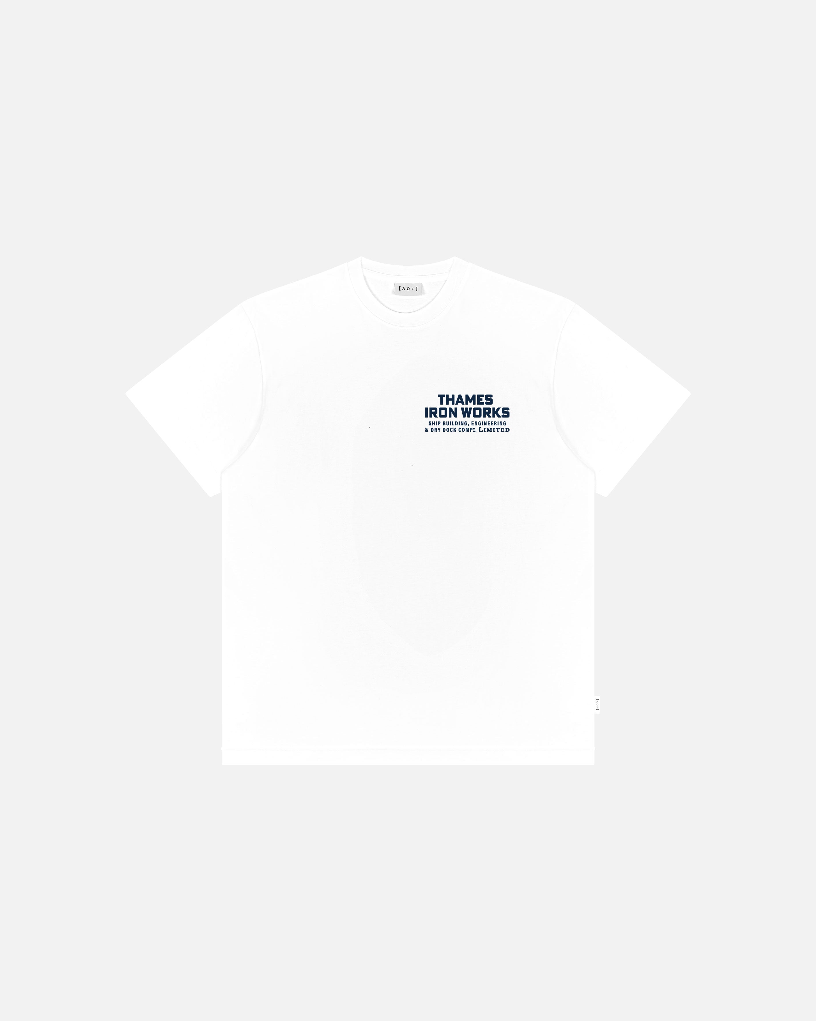 ART OF x West Ham Factory Tee | WHUFC White Graphic Football T-shirt