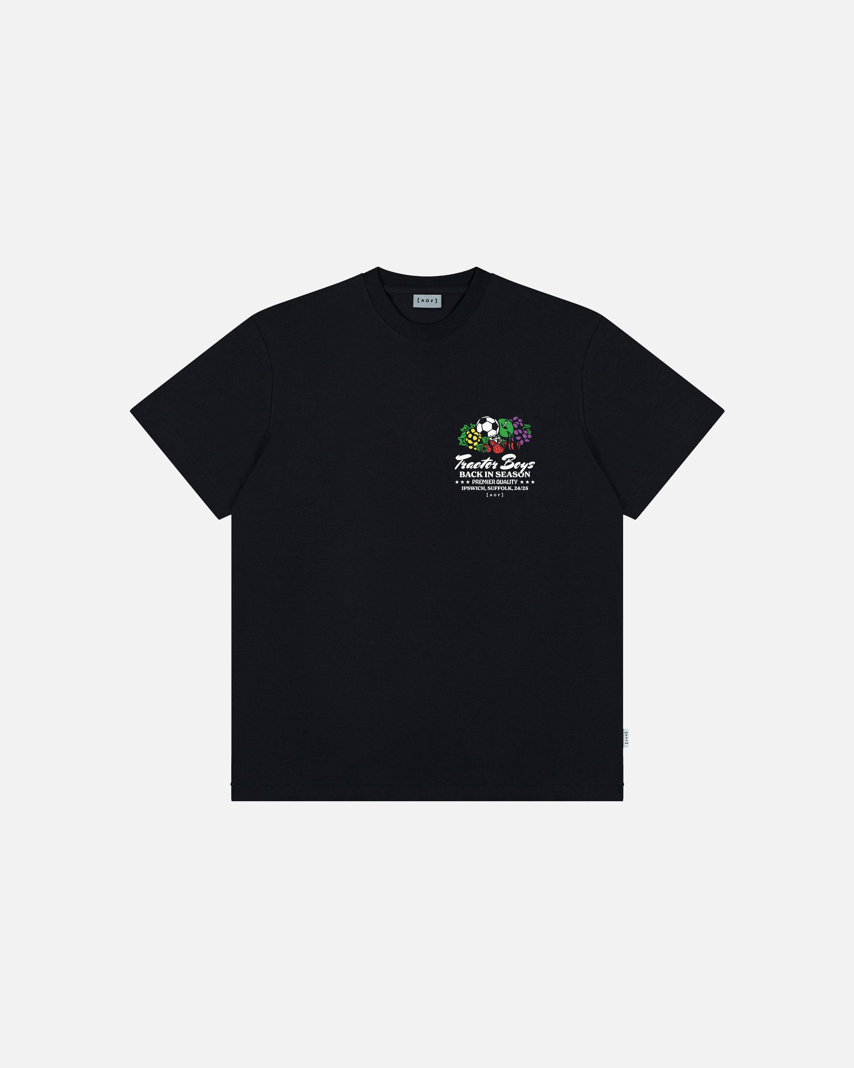 ART OF Ipswich Back In Season Tee | ITFC Black Football T-shirt