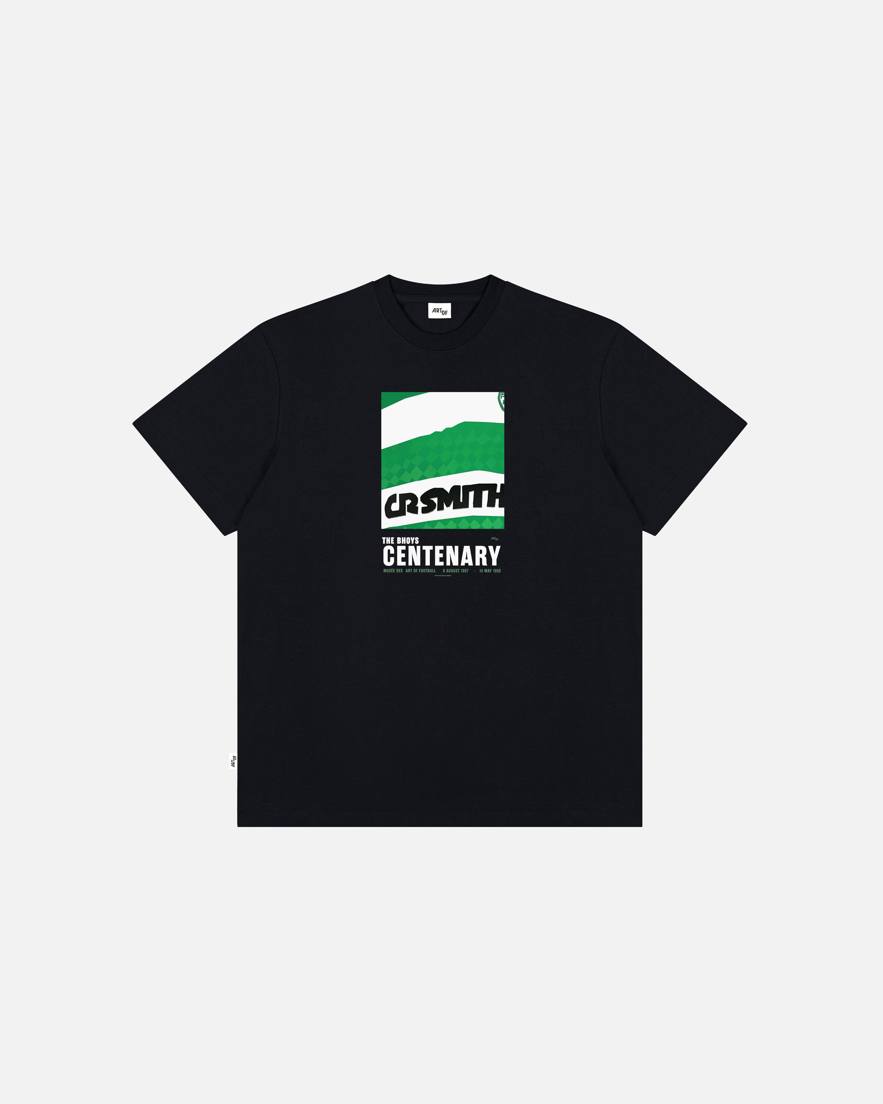 ART OF The Bhoys Centenary Tee | Black Graphic Football T-shirt