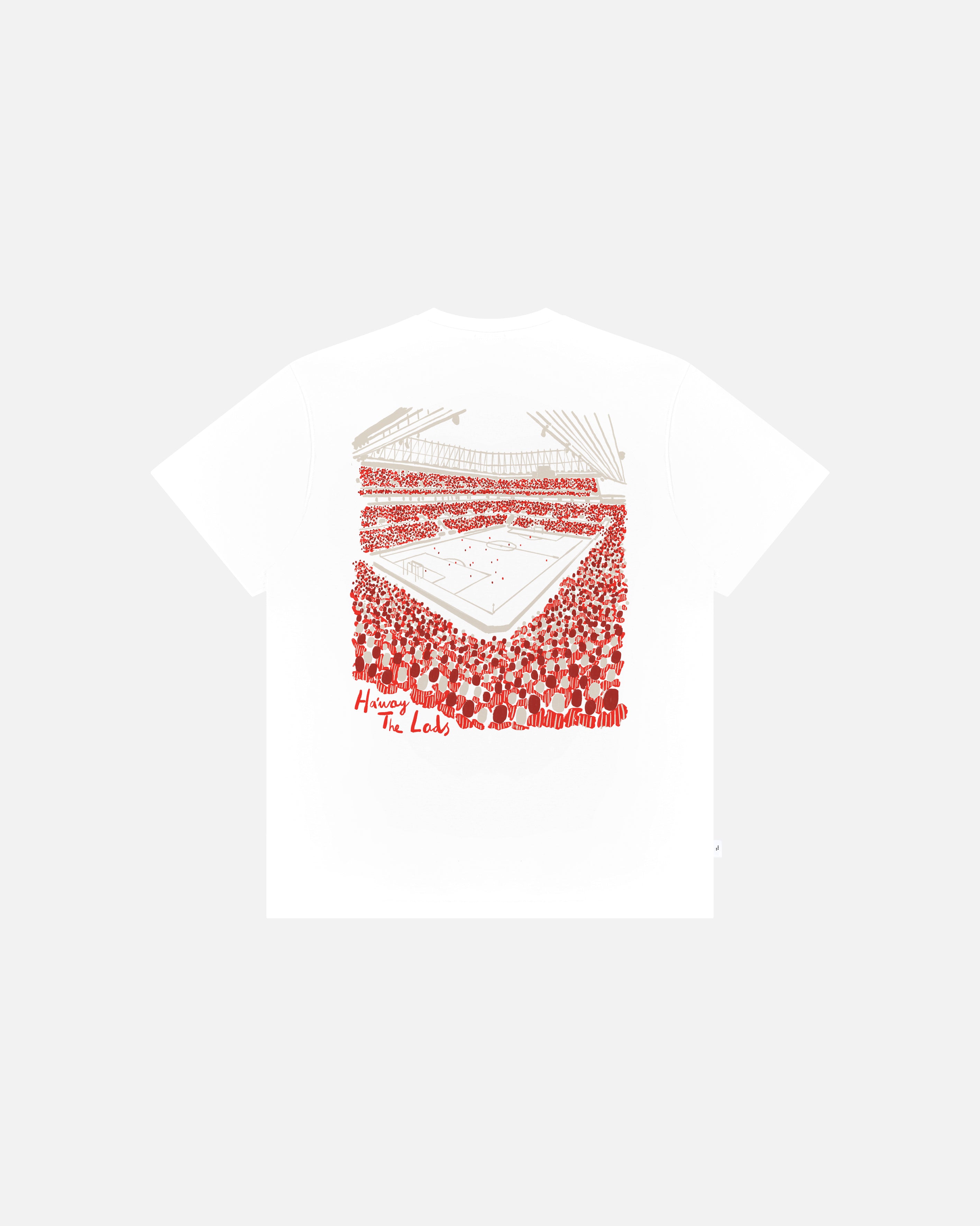 ART OF x Sunderland Twelfth Man Tee | White Graphic Football T-shirt