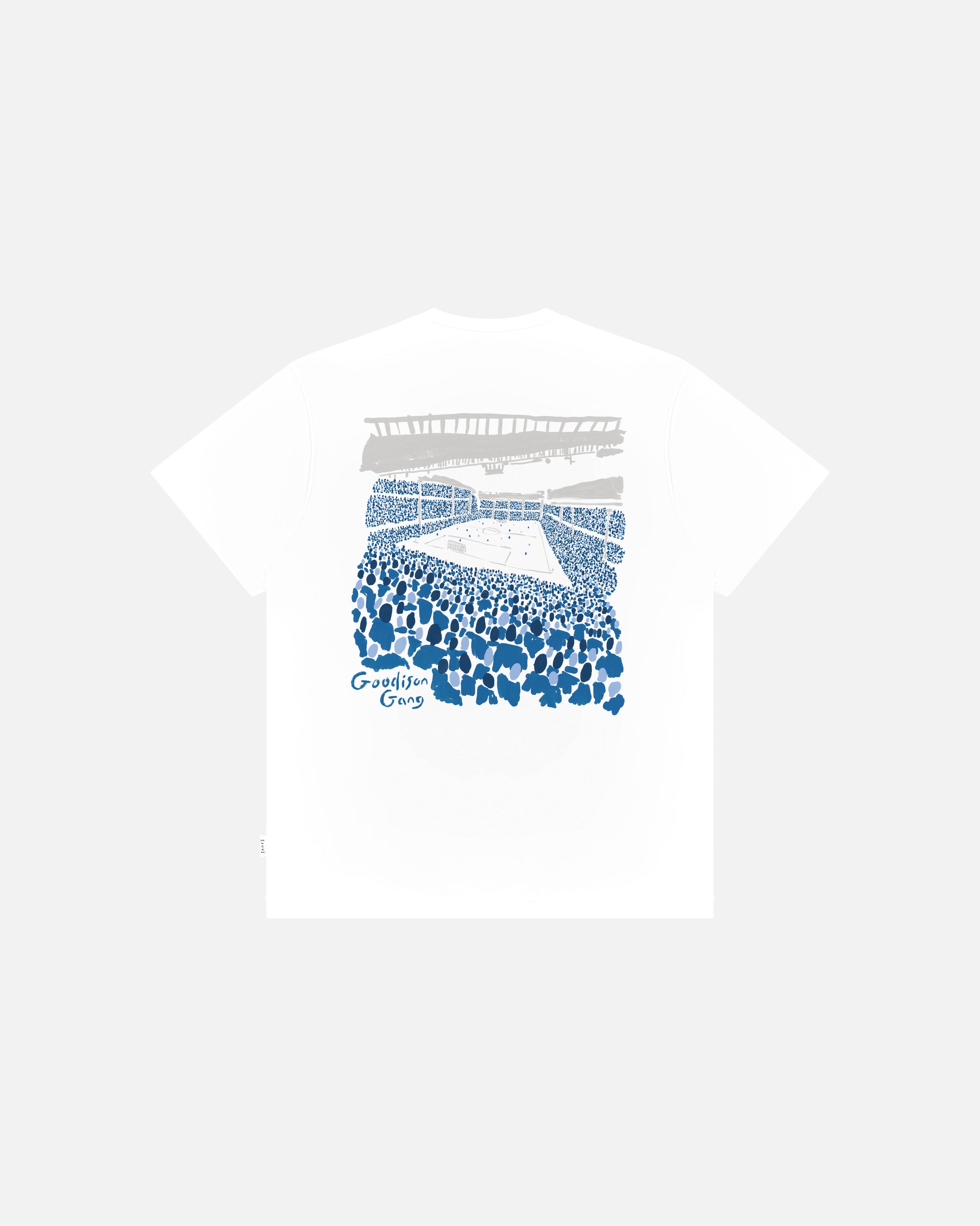AOF x Everton Goodison Gang Tee | White T-shirt | Art of Football