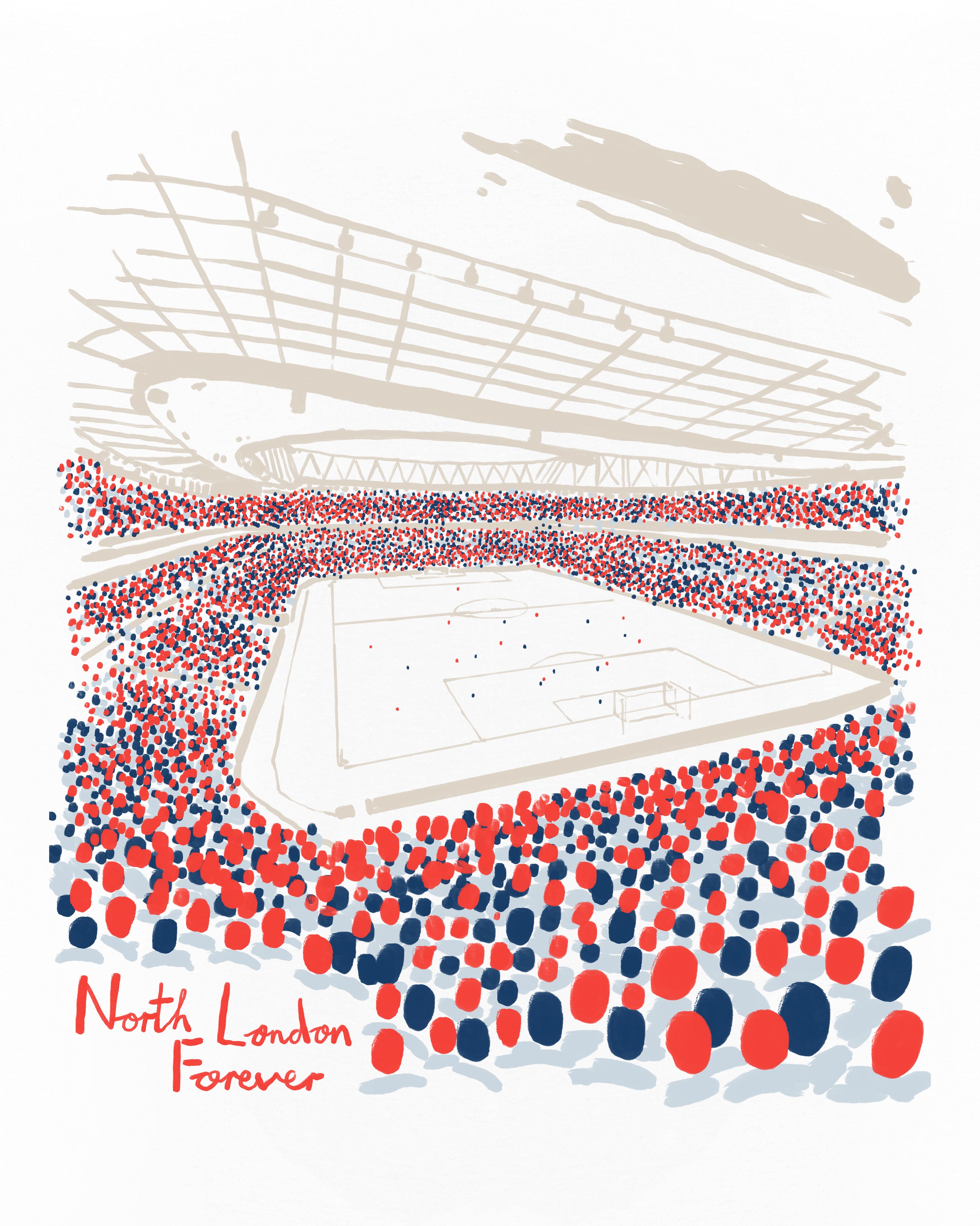 ART OF AFC 12th Man Tee | White Graphic Football T-shirt