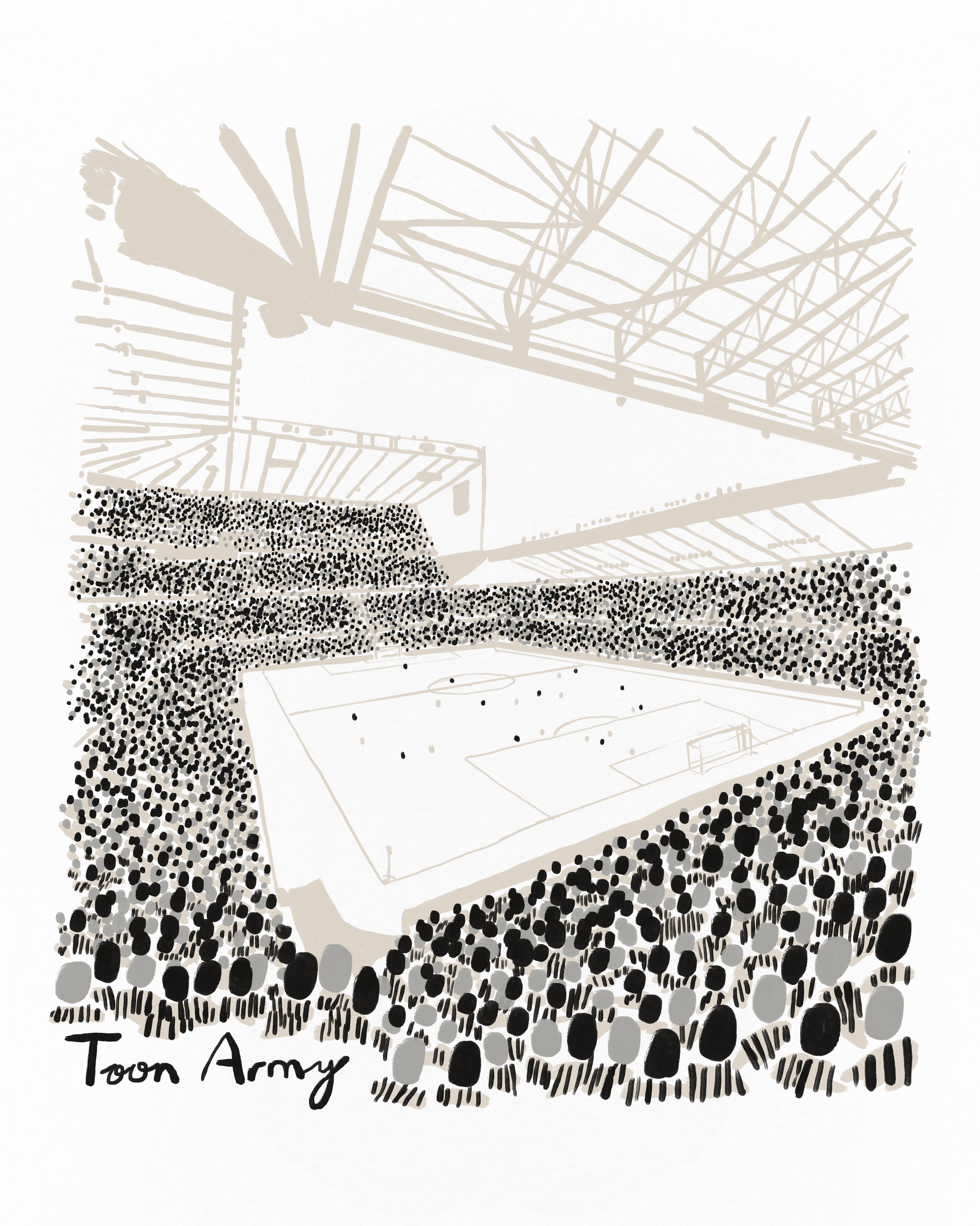 ART OF Toon 12th Man Tee | White Graphic Football T-shirt