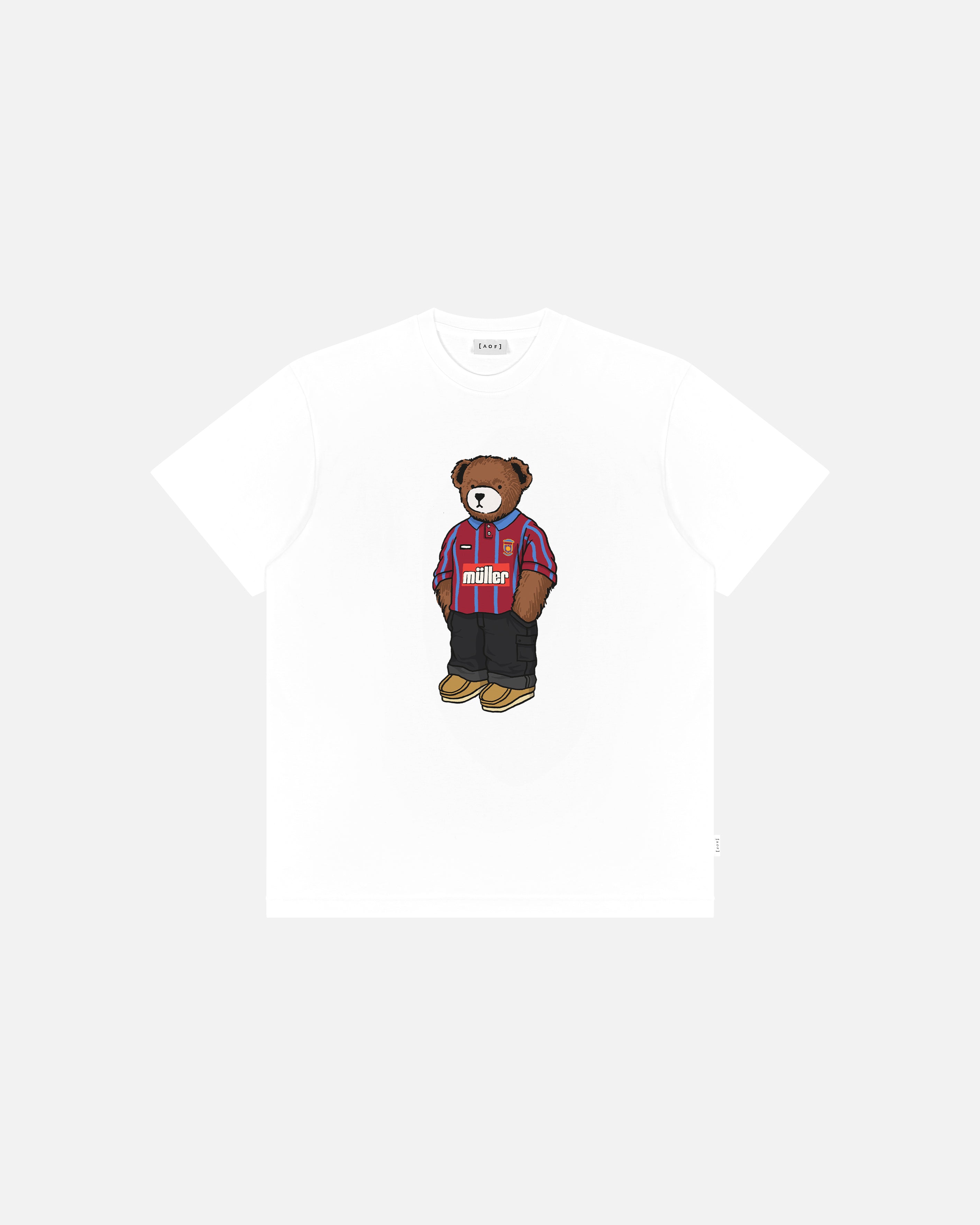 AOF x AVFC Home Pickles Tee | White Graphic T-shirt | Art of Football
