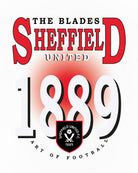 AOF Sheffield United 90's Graphic Printed Tee | Art of Football