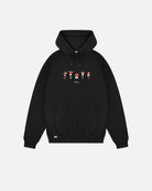 ART OF AFC Embroidered Icons Black Hoodie | Football Sweat