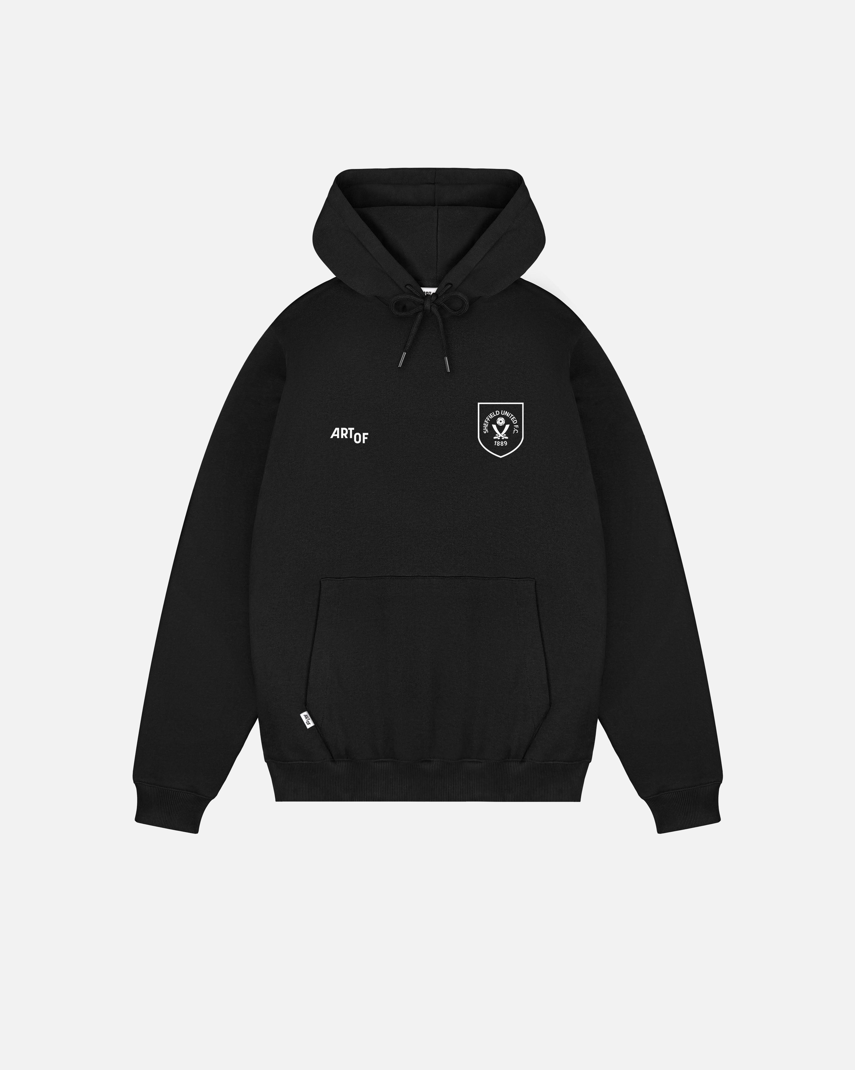ART OF x Sheffield United Heritage Hoodie | Black Football Sweat