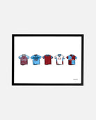 ART OF x Burnley Classics Framed Print | BFC Football Wall Art