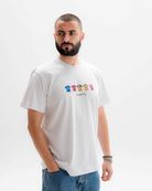 AOF AFC Bournemouth Printed Classics Tee | Black & White T-shirt