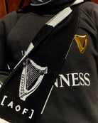 AOF X Guinness Scarf - Black & White Accessories | Art of Football