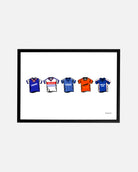 ART OF x Ipswich Town Classics Framed Print | ITFC Football Art