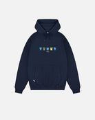 ART OF x Everton Classics Hoodie | Navy Embroidered Sweat | Football
