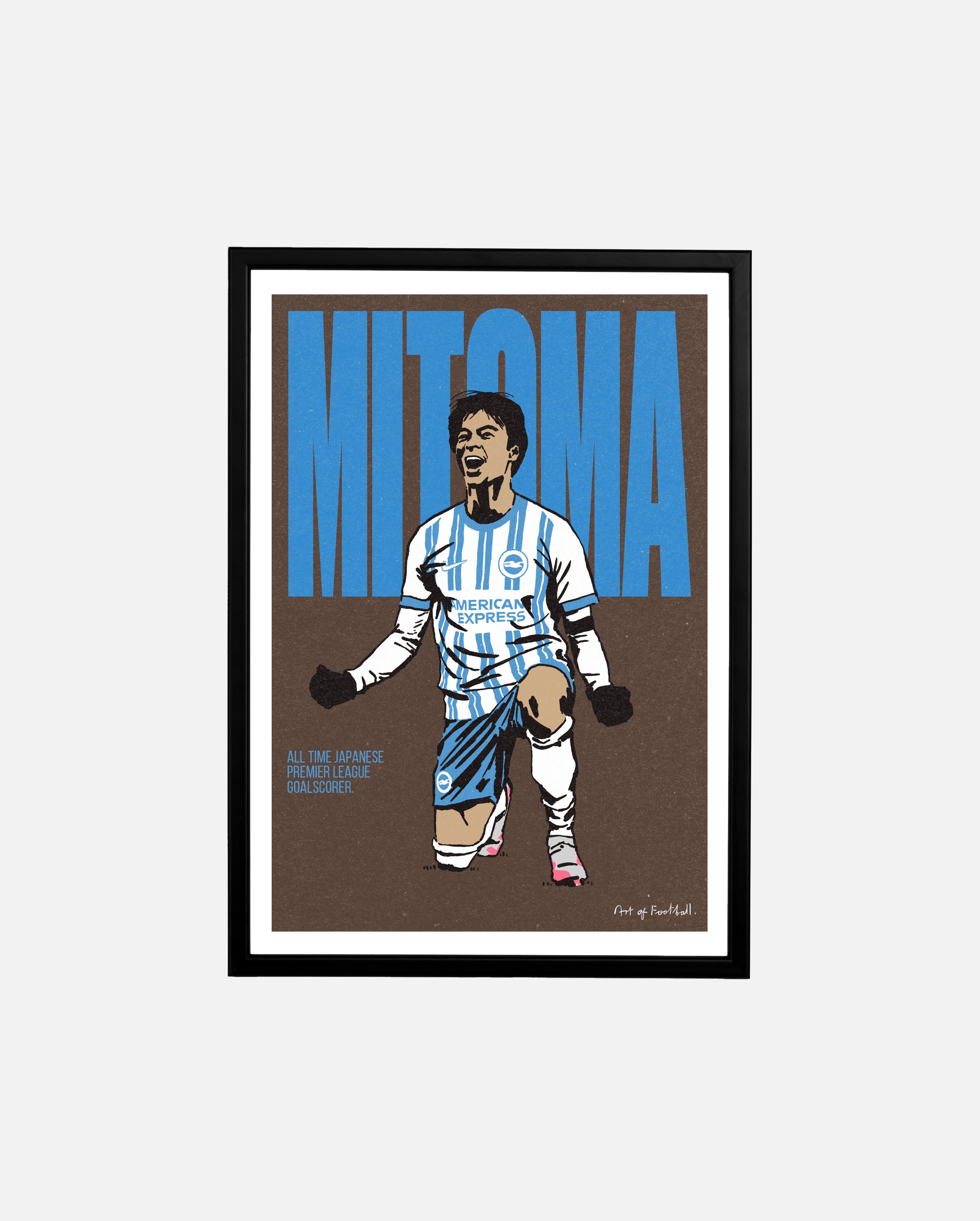 AOF Record Breaker Print | Wall Art | Art of Football
