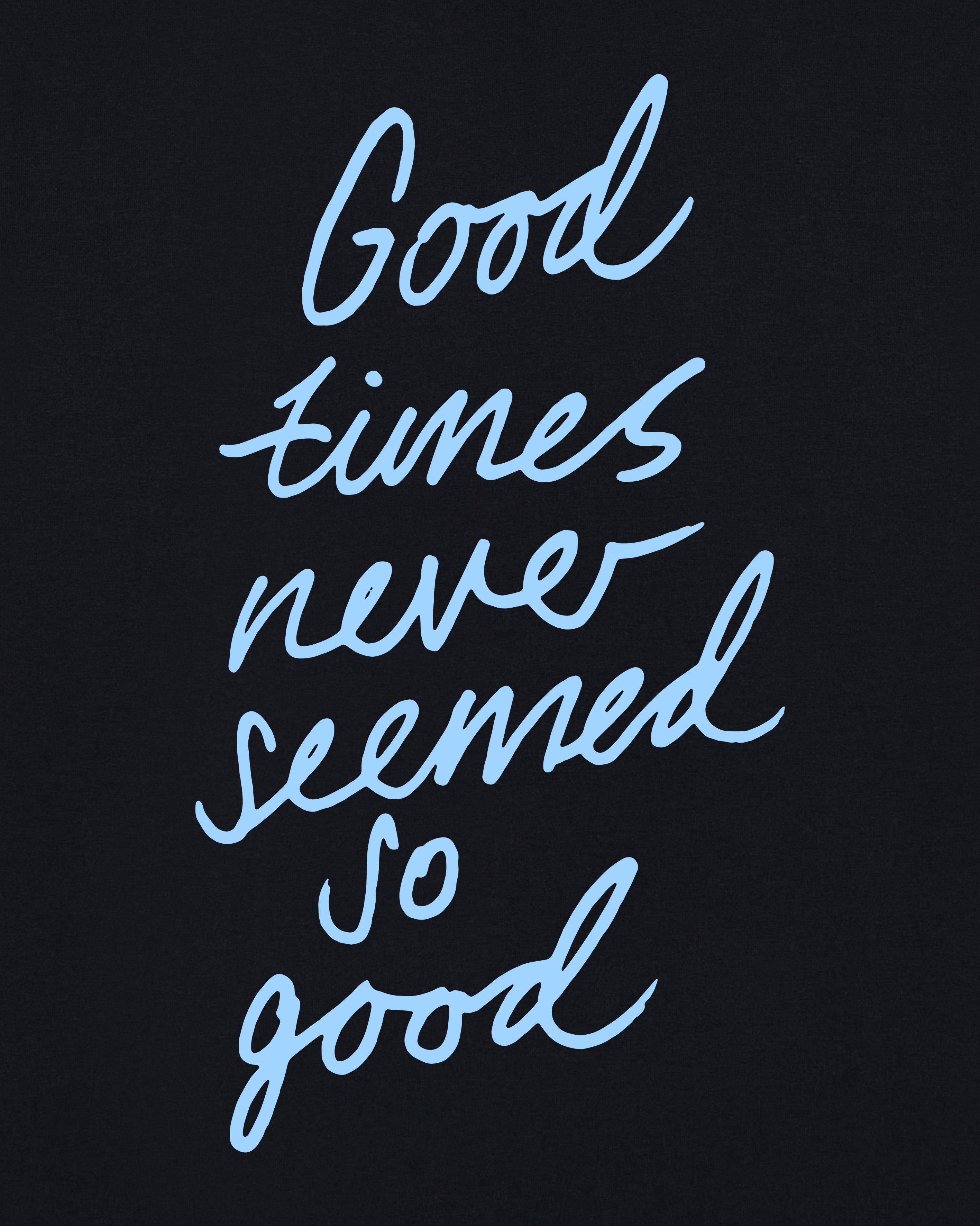 ART OF Good Times Tee | Black Graphic Women's Football T-shirt