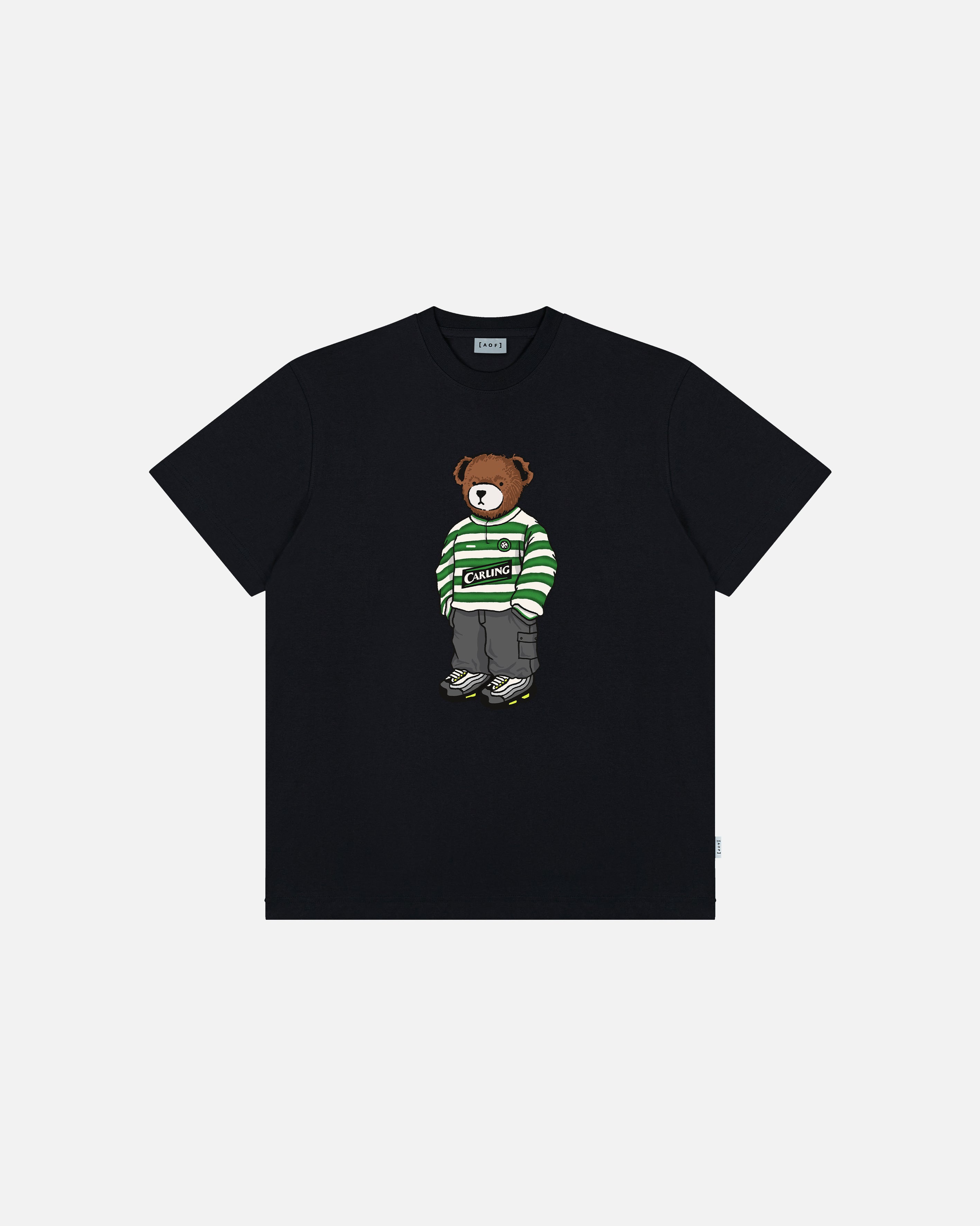 AOF x Bhoys Home Pickles Tee | Black Graphic T-shirt | Art of Football