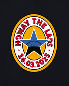 ART OF Howay The Lads Black Printed Hoodie | NUFC Football Sweat