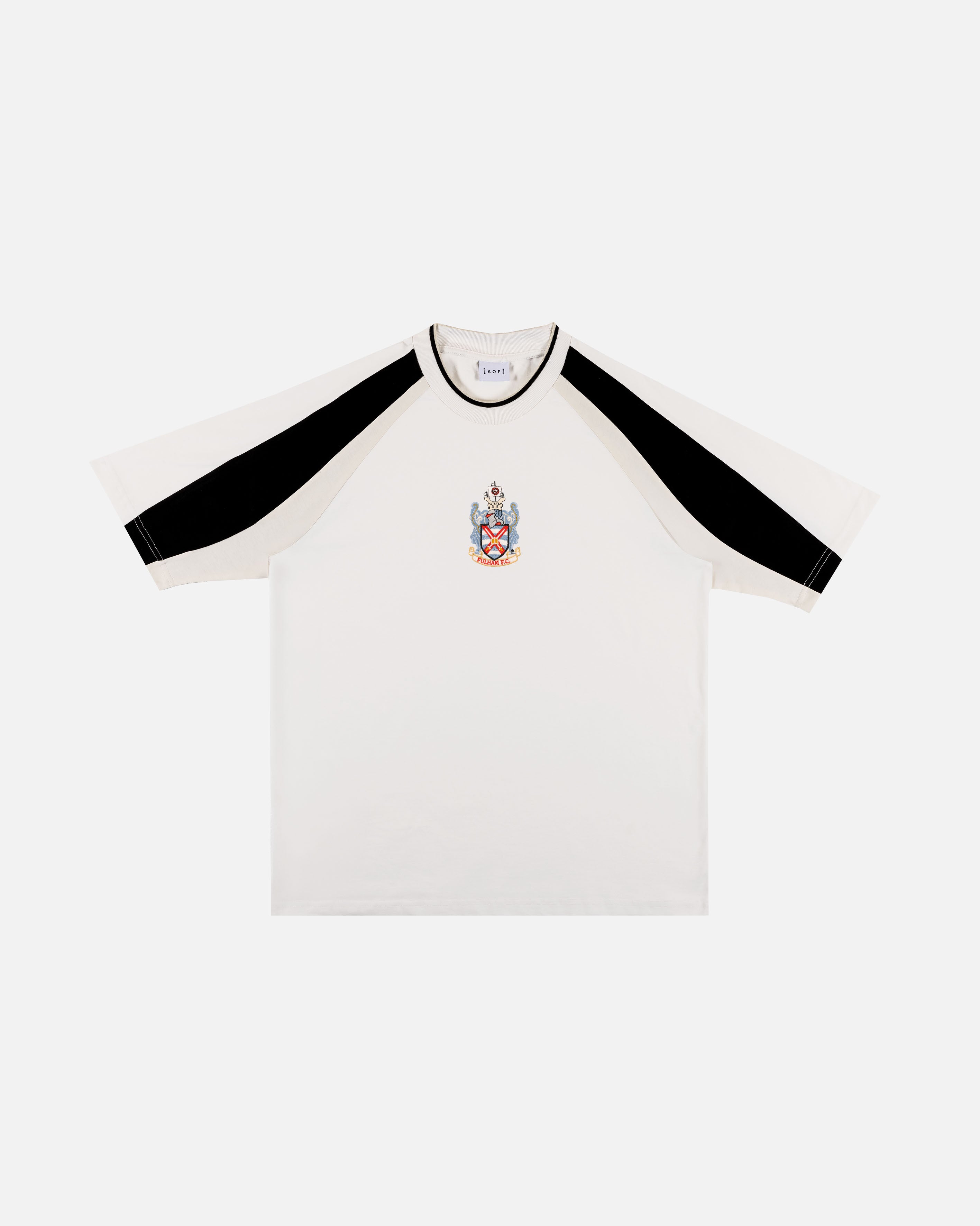 AOF x Fulham 90s Oversized Panelled T-shirt | Art of Football
