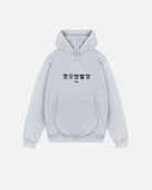 ART OF Football Toon Grey Embroidered Classics Hoodie | AOF NUFC