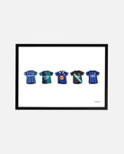 ART OF Leicester City Classics Framed Print | LCFC Football Wall Art