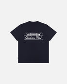 ART OF x Everton Goodison Park Tee | EFC Navy Graphic Football T-shirt