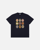 ART OF Rangers Ibrox Brewery Tee | RFC Navy Graphic Football T-shirt