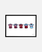 ART OF x West Ham United Classics Framed Print | WHUFC Football Art