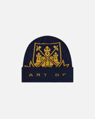 ART OF x West Ham Heritage Beanie | Navy Knitted Football Accessories