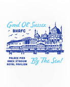 ART OF x Brighton | Sussex By The Sea Tee | White Football T-shirt