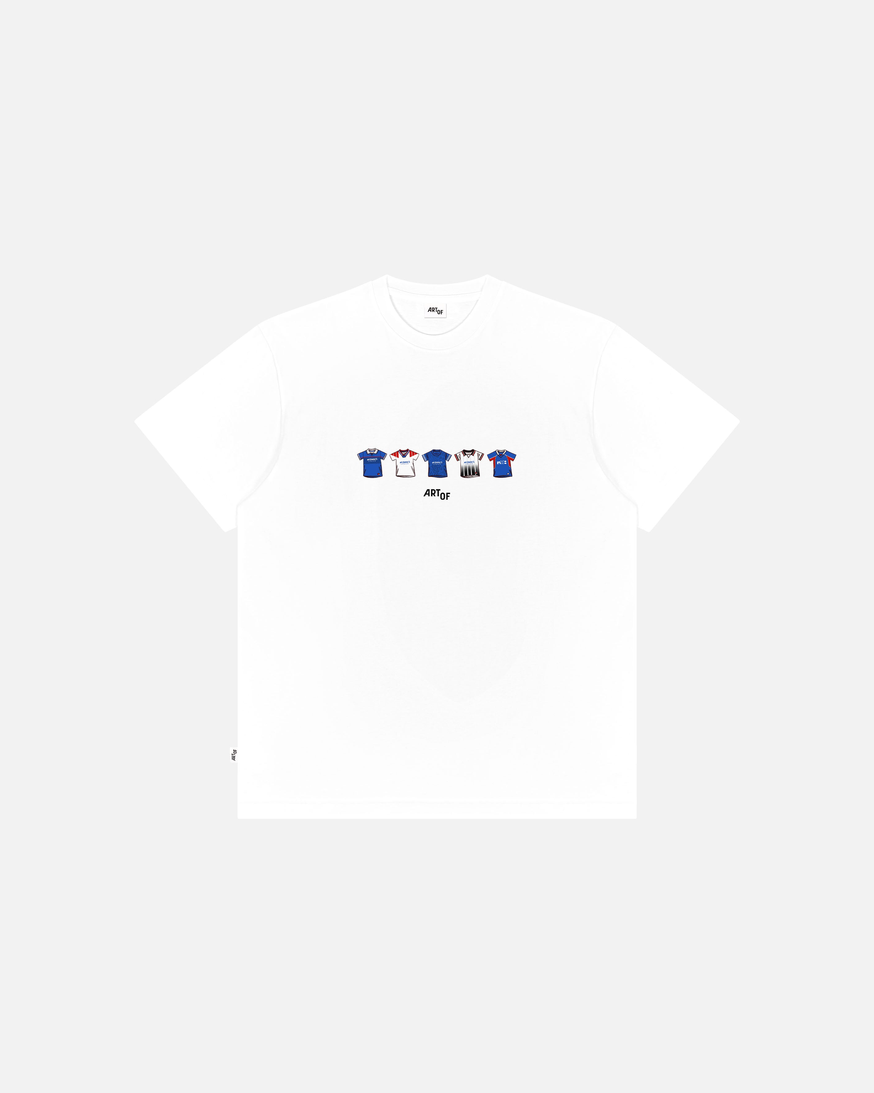 ART OF x RFC Printed Classics Tee | White Graphic Football T-shirt