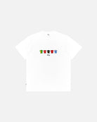 ART OF United Printed Classics Tee | White Graphic Football T-shirt