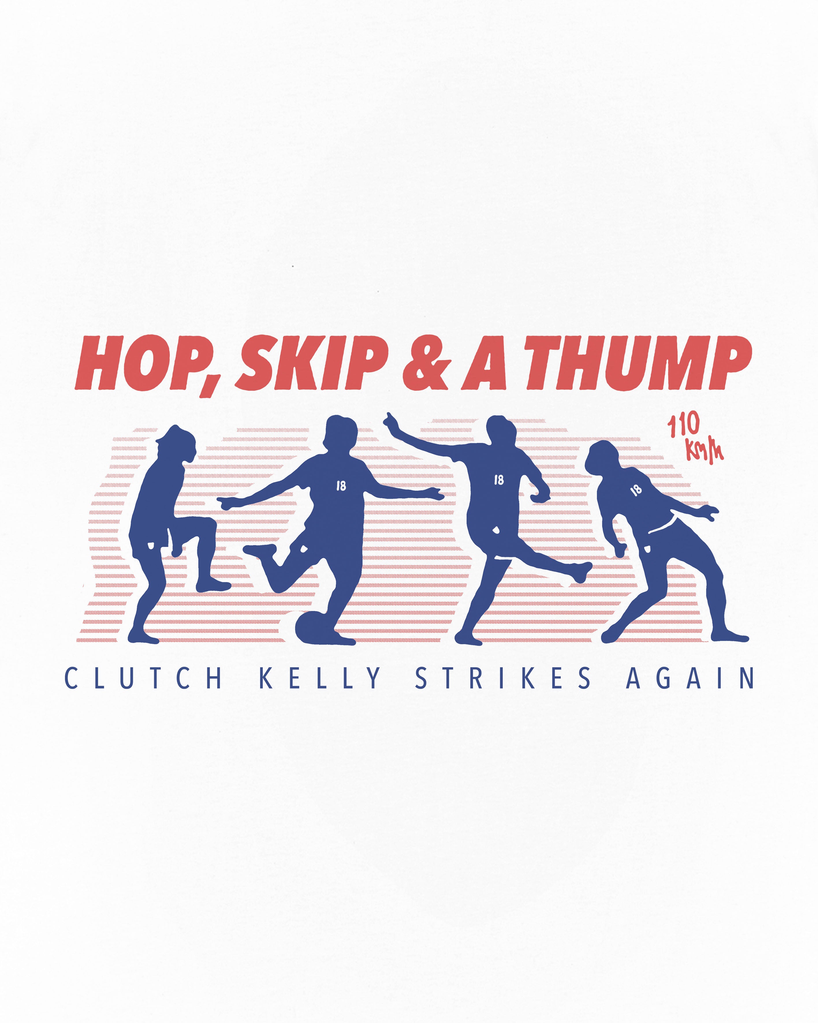 ART OF Clutch Kelly White Tee | Graphic Woman's Football T-shirt