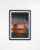 ART OF Sunderland Stadium of Light by Night Print | SAFC Football Art