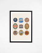 ART OF Brewed At The Bridge Framed Print | CFC Football Wall Art
